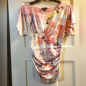 Design Scoop Neck Stretch Tee